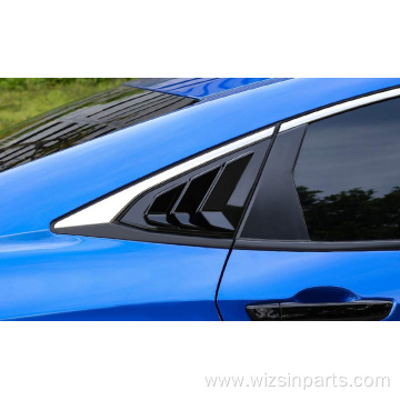 Rear Windows Louvers For Honda Civic